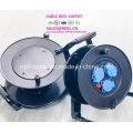 Cable Reel Power Switch a Spring 15 Mt, with Wall Box Extension Cord Reels